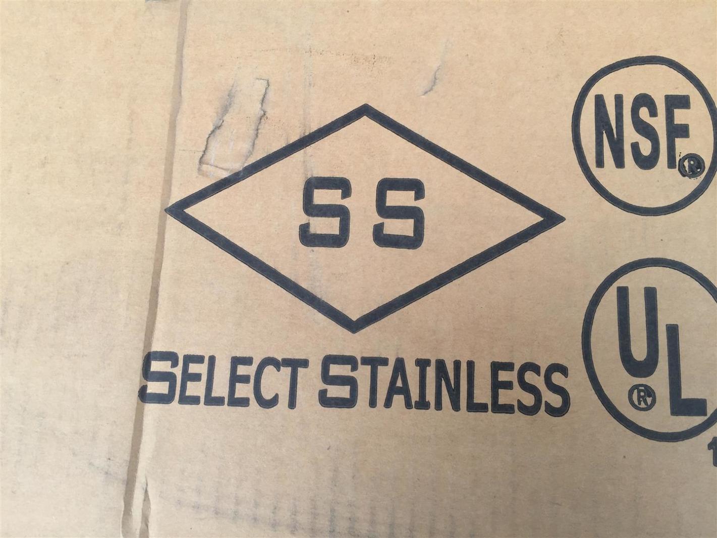 Select Stainless 60X24