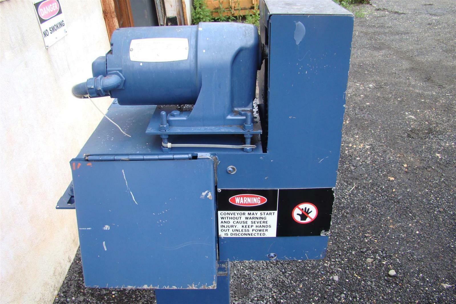 Turbo Systems Chip Conveyor 7.75" x 61", 1/4HP, 208/230v, 54758140