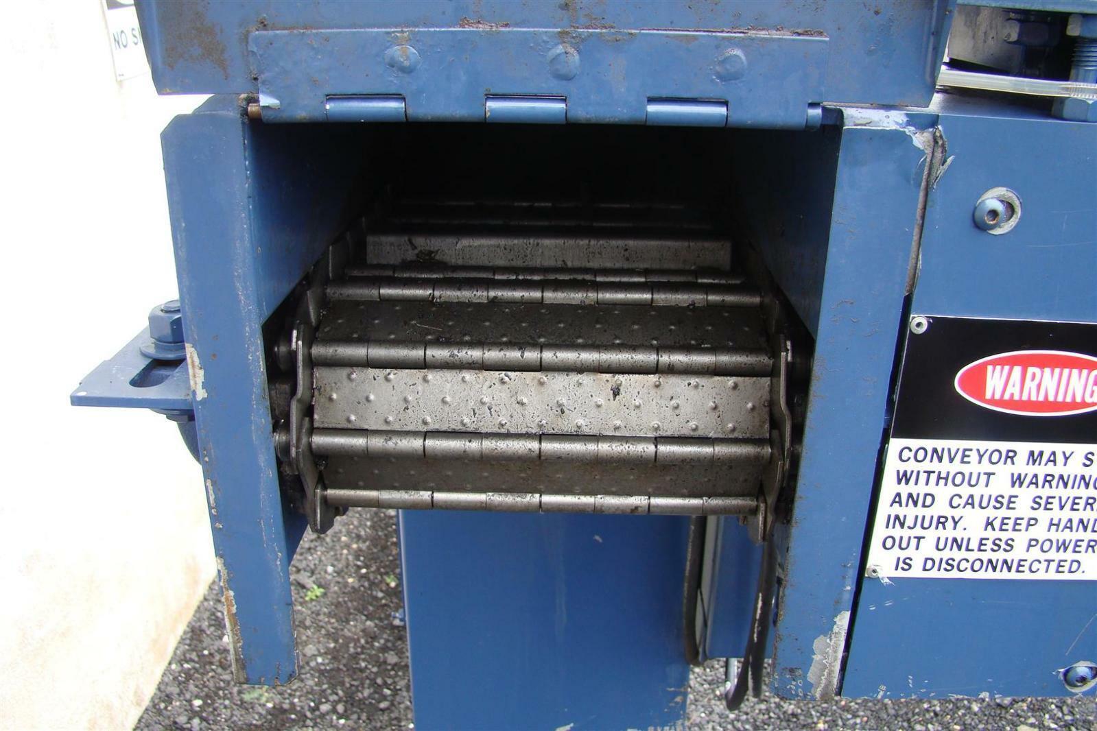 Turbo Systems Chip Conveyor 7.75" x 61", 1/4HP, 208/230v, 54758140