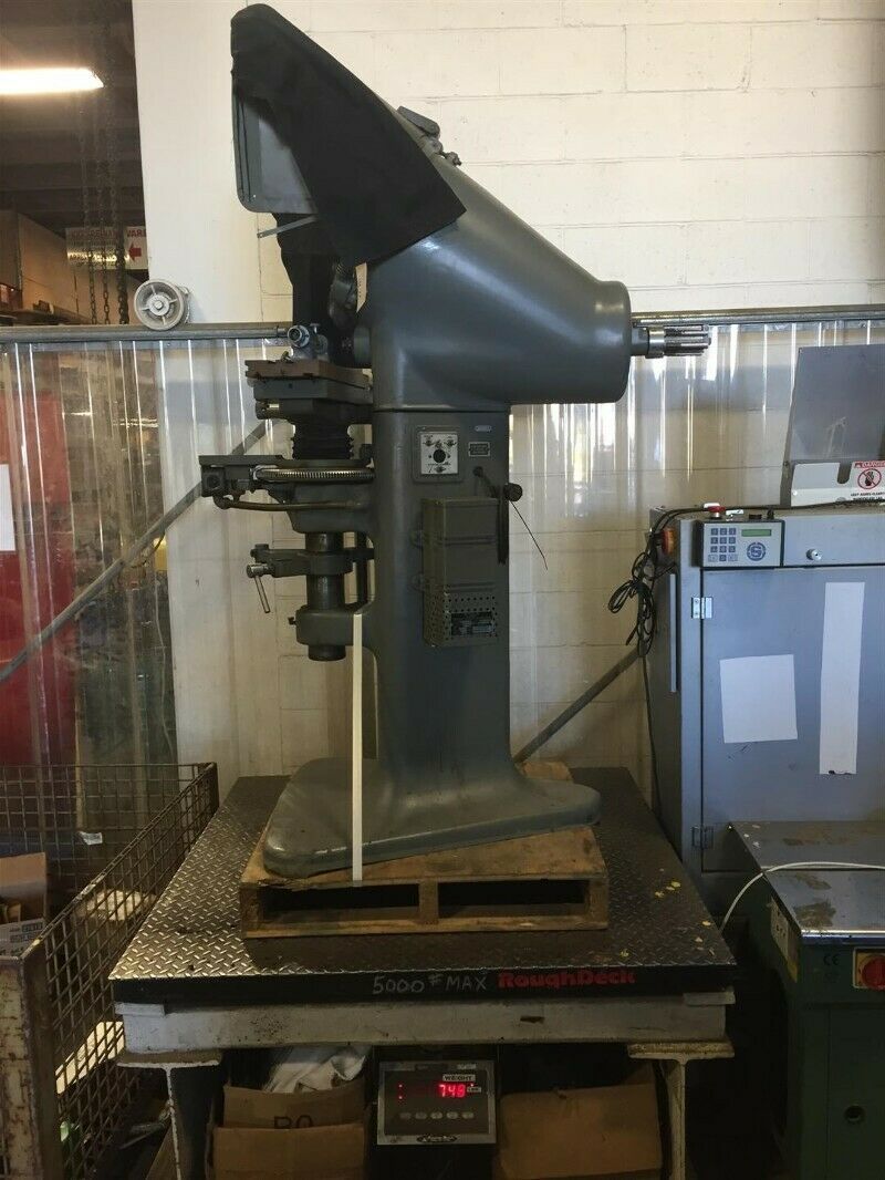 Jones and Lamson 48mm Optical Comparator and Measuring Machine , PC-14 ...