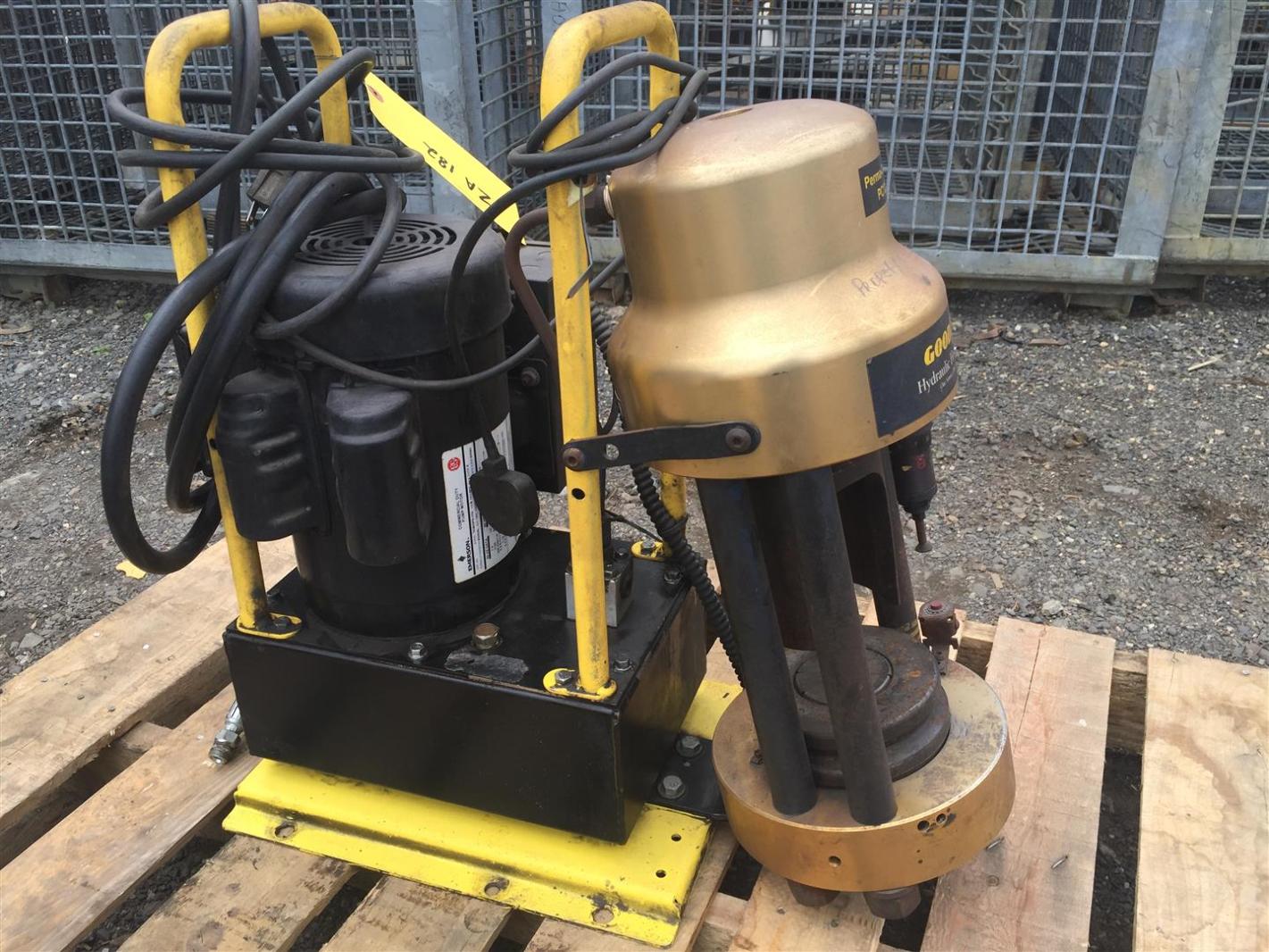 Goodyear PermaCrimp 1HP, Hydraulic Hose and Fittings Crimper PC125