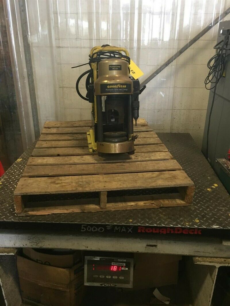 Goodyear PermaCrimp 1HP, Hydraulic Hose and Fittings Crimper PC125
