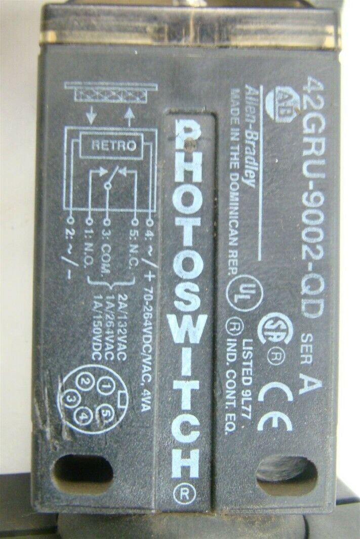 Allen Bradley  Photoswitch  , 43GRU-9002-QD SER A