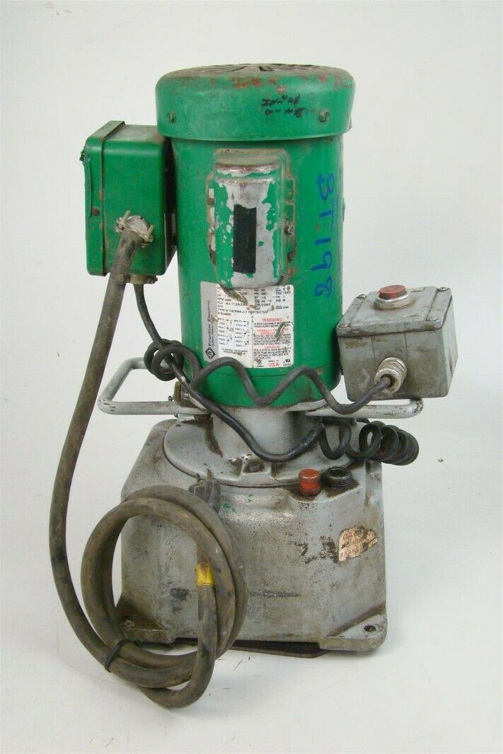 Greenlee Hydraulic Power Pump 115 Vac, 60Hz , 960SAPS Joseph Fazzio