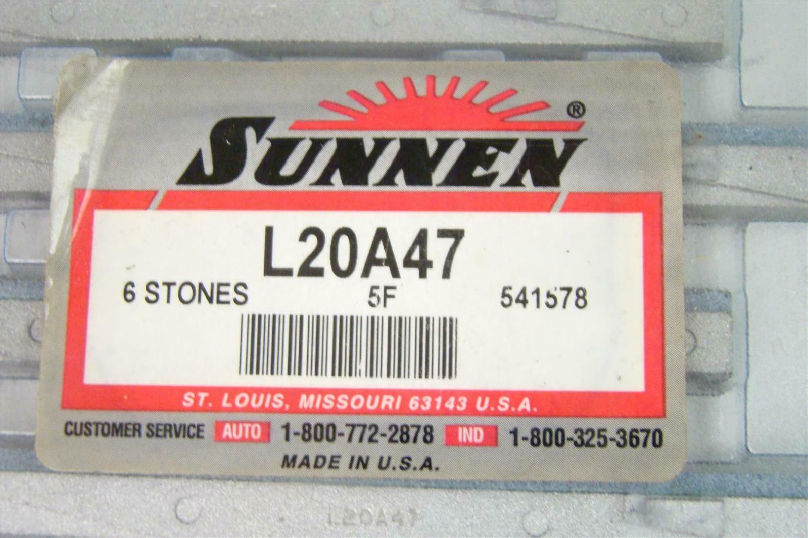 Sunnen Honing Stones , L20A47 Joseph Fazzio, Incorporated