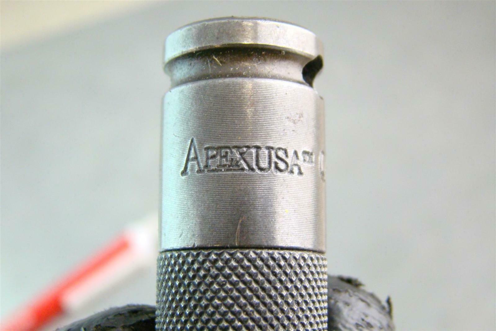 APEXUSA Square Drive HEX Quick Release Chuck 1/4", QR308 Joseph Fazzio, Incorporated