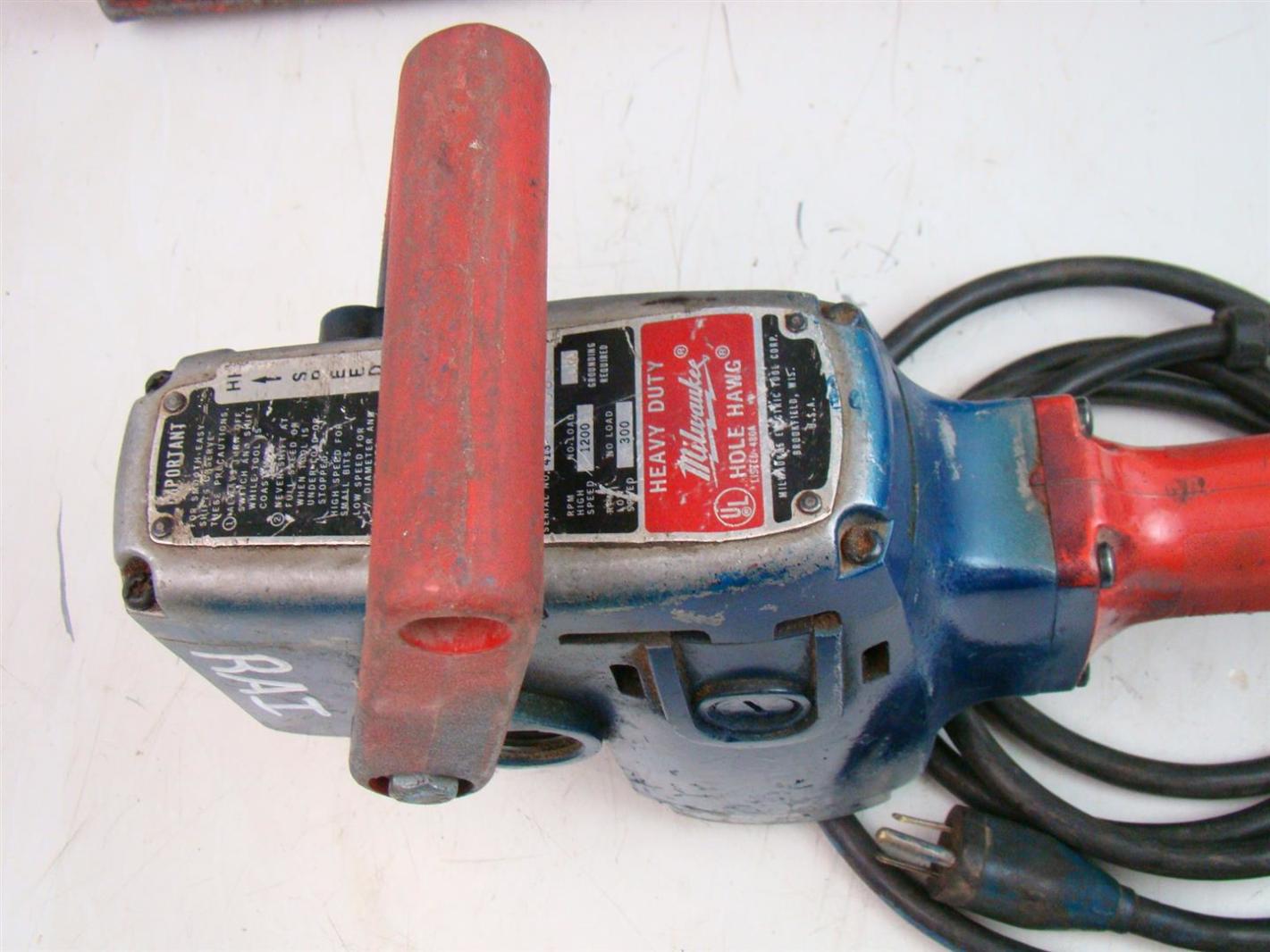 Milwaukee Hole Hawg Right Angle Drill , 413391685 eBay