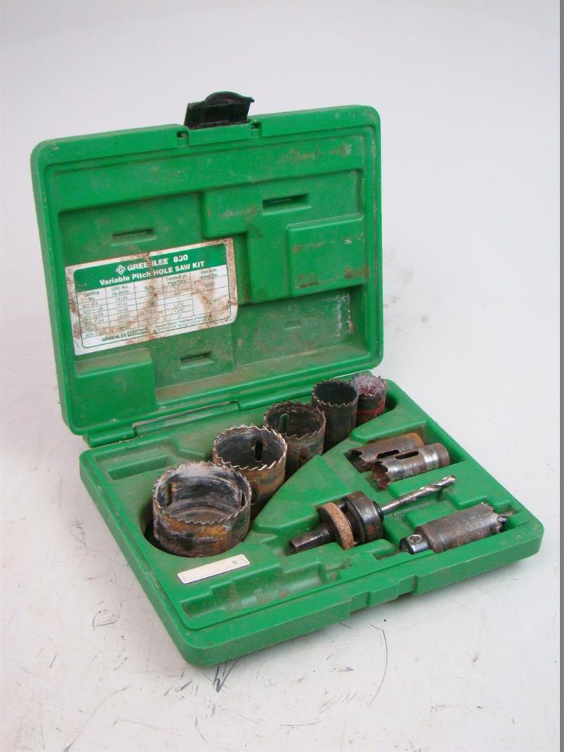 GreenLee Variable Pitch Hole Saw Kit , 830 783310191926 eBay