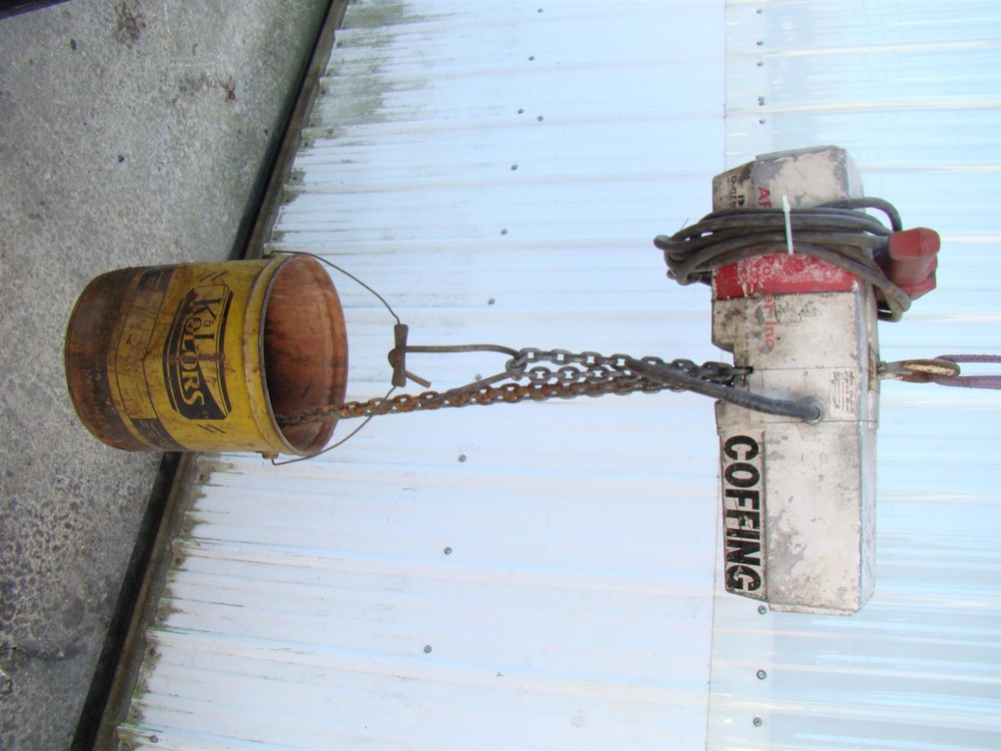 Coffing Electric Chain Hoist 2Ton , 20' chain , EC.4008.3 Joseph