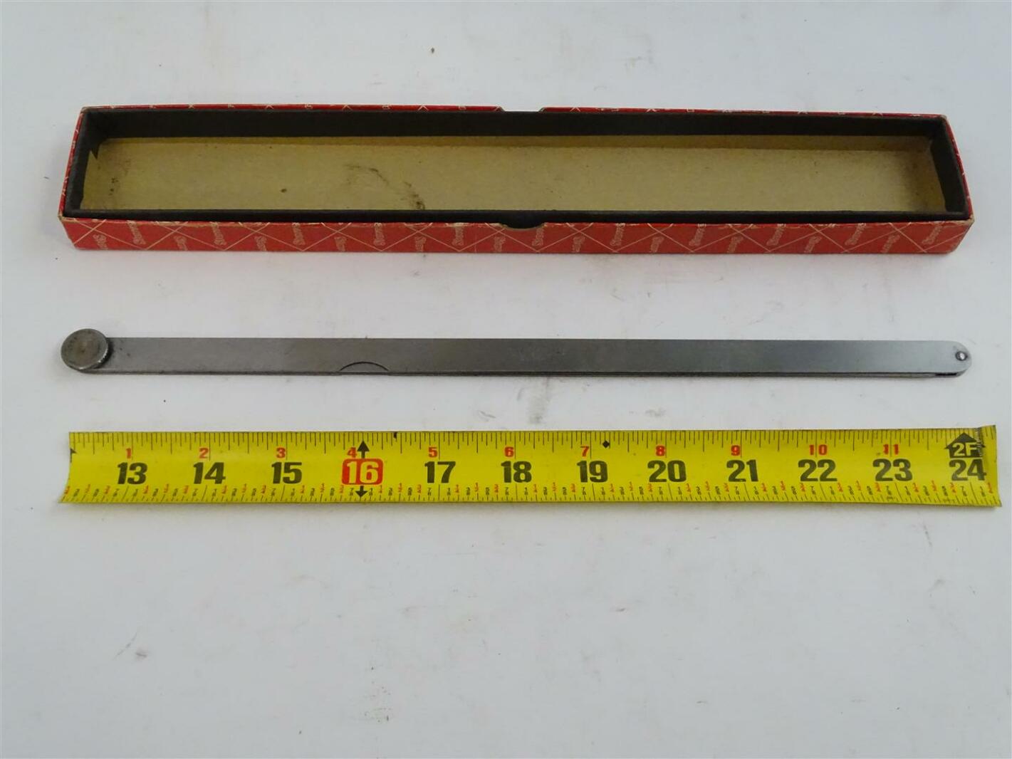 Starrett Co. Thickness Gauge With Locking Device , No. 172E Joseph