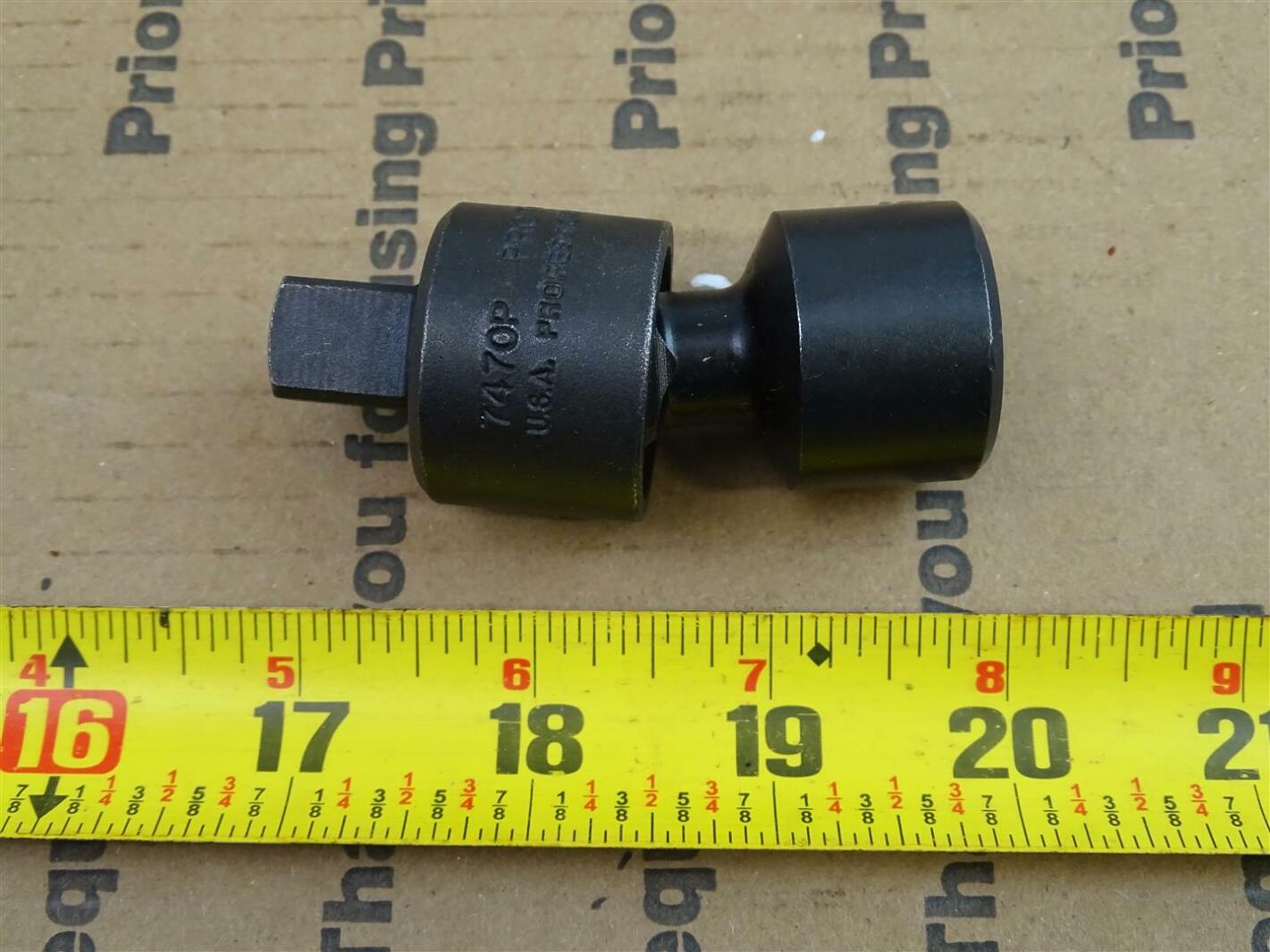 Proto 1/2" Impact Swivel, Universal Joint , 7470P Joseph Fazzio