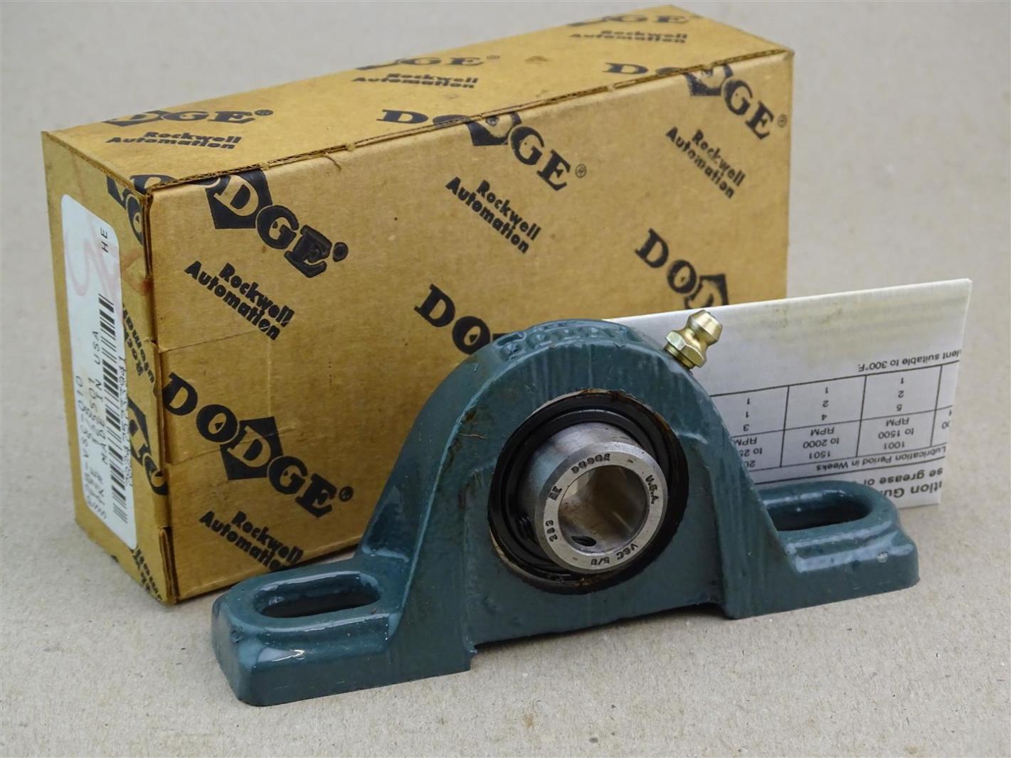 Dodge Pillow Block Bearing VSC 5/8, P2BVSC010 Joseph Fazzio, Incorporated