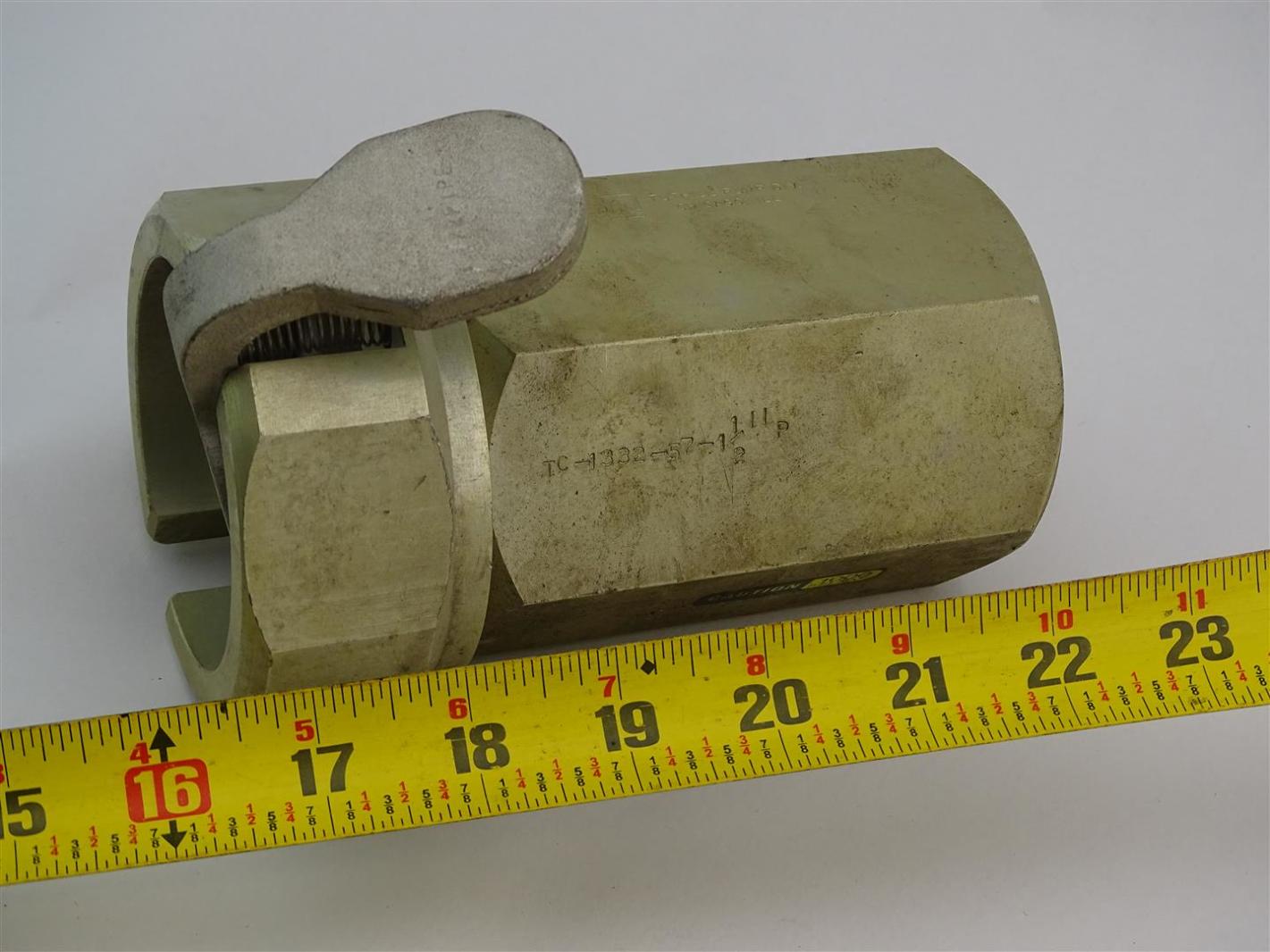 Tuthill TC Quick Seal Tube Connector 3/4", TC013320571 1/2 11 P