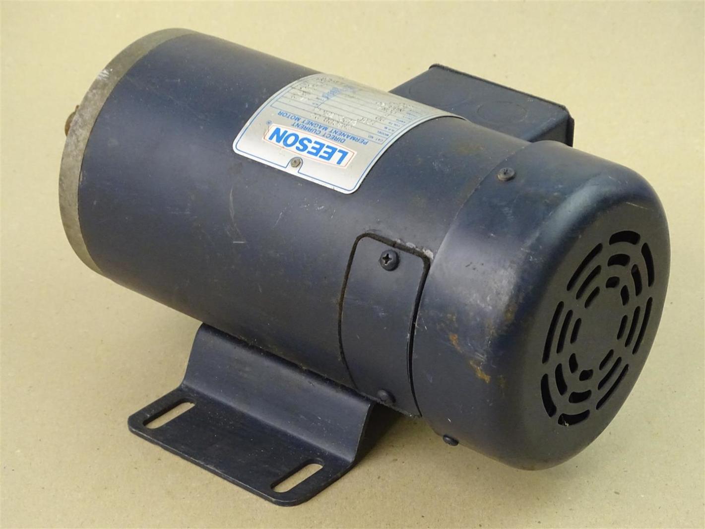 Leeson DC 90v 1/2HP Permanent Motor RPM 1750, C42D17FK1A