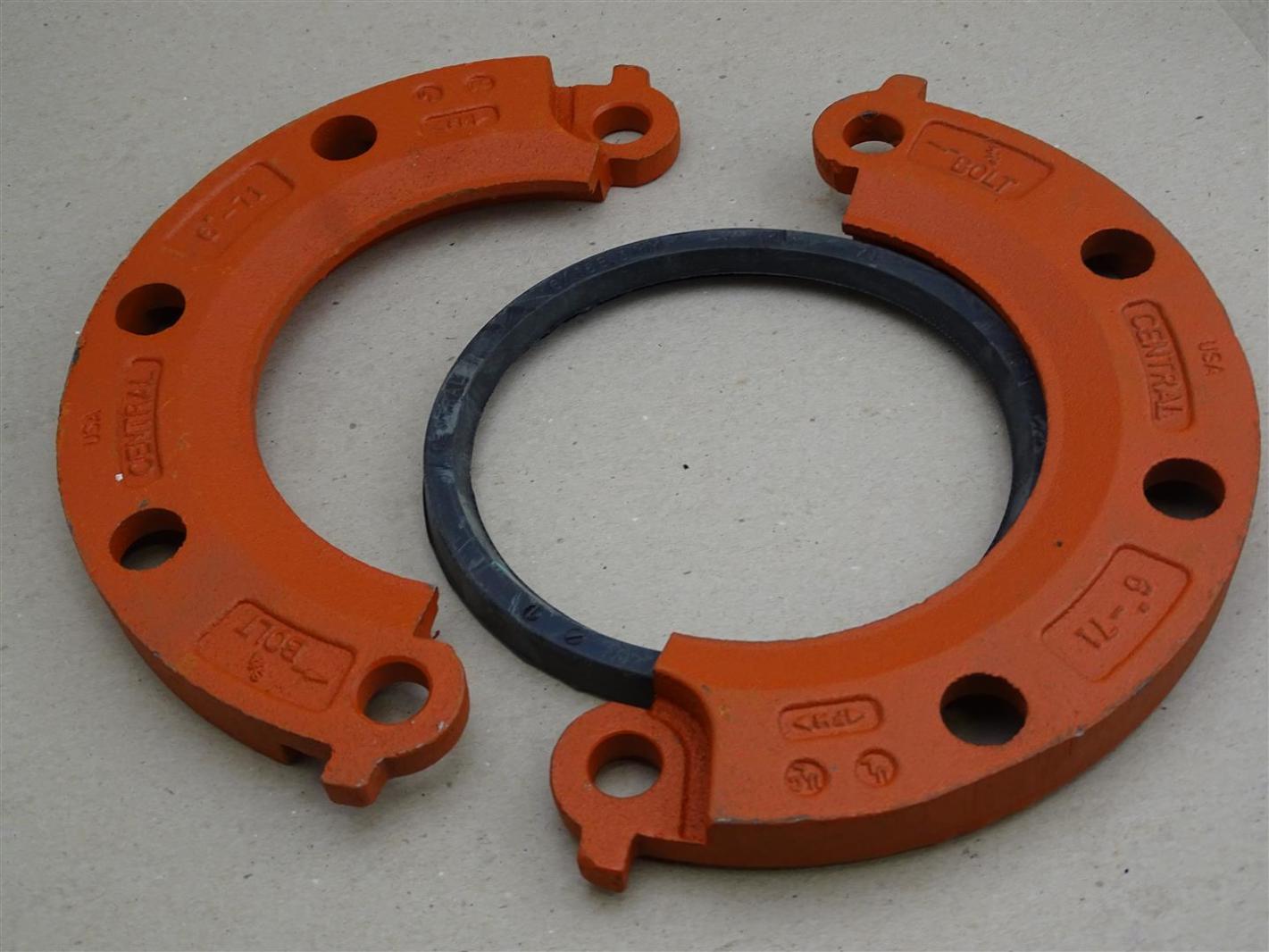 Central Grooved Flange , 6"71 Joseph Fazzio, Incorporated