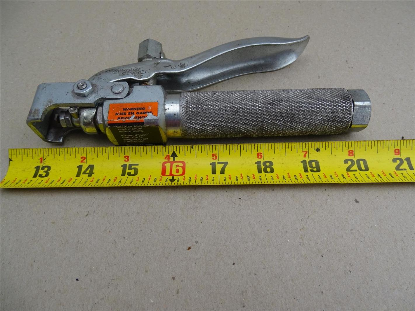 Alemite Pistol Grip Grease Gun Lube Dispensor Valve , 417170 Joseph Fazzio, Incorporated