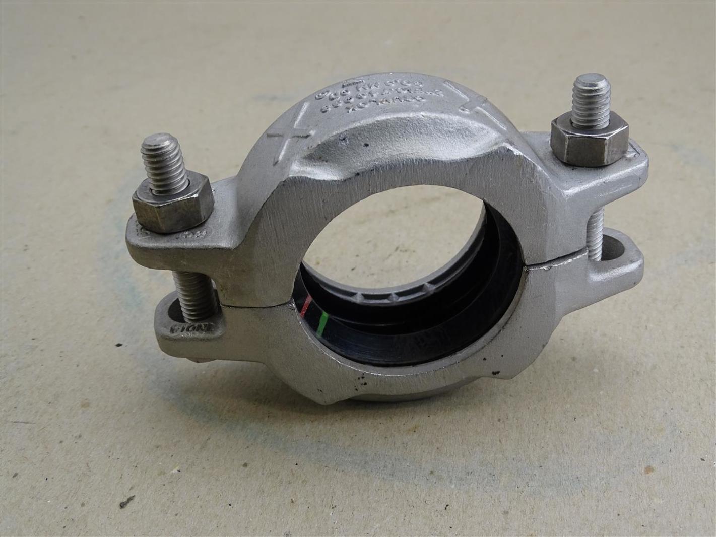 Gruvlok Grooved Coupling With Gasket 2" , FIG. 7400SS Joseph Fazzio