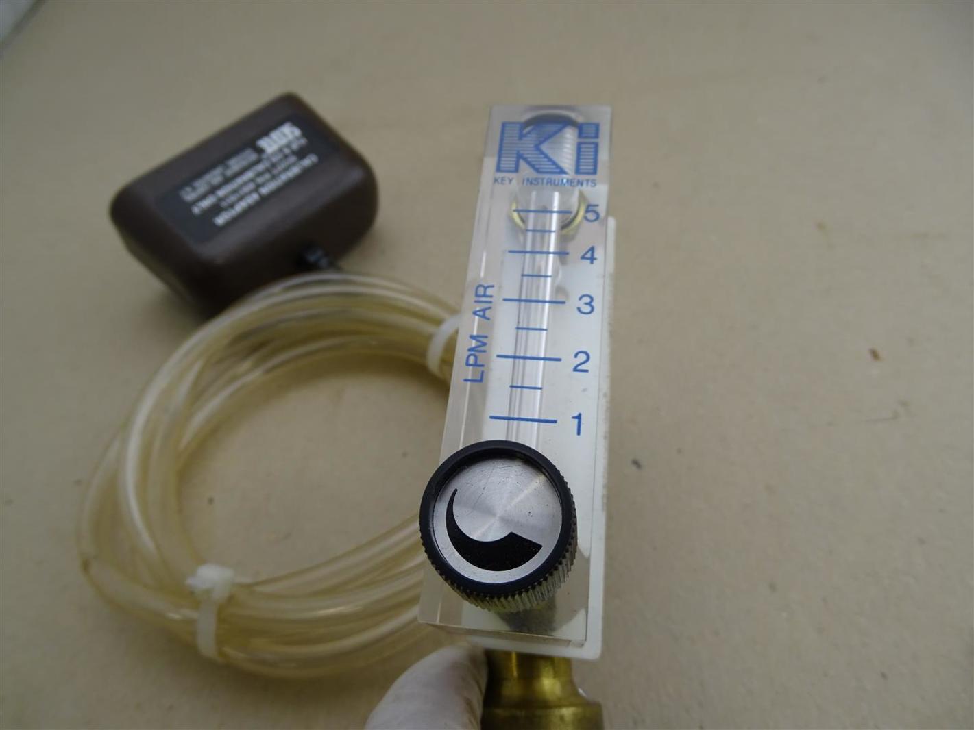 KI Instruments Flow Meter & Scott Calibration Adaptor , 40011511