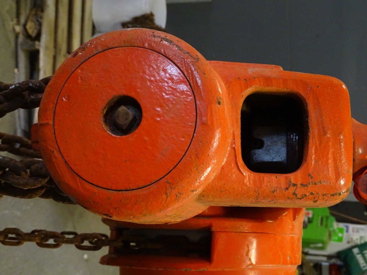Columbus Mckinnon 10TON Chain Hoist, Manual Chain Fall, 20,000 LB