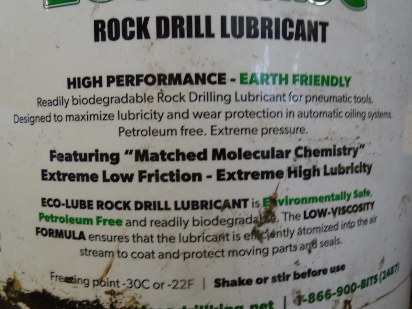 Drill King International Rock Drill 5gallon, Lubricant Joseph Fazzio