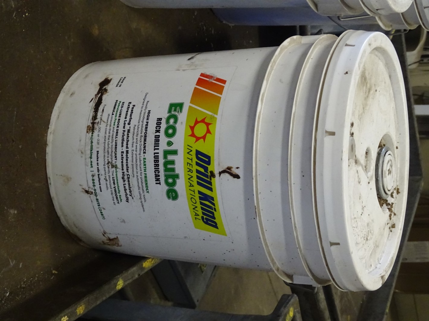 Drill King International Rock Drill 5gallon, Lubricant Joseph Fazzio