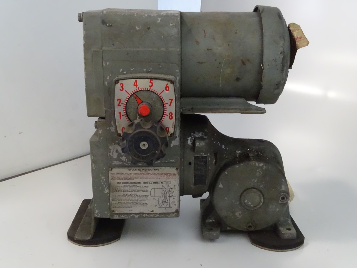 U.S Electrical Motors Motor/Gearbox HP 1.0 3PH , 60Hz , 1135R PM 145T