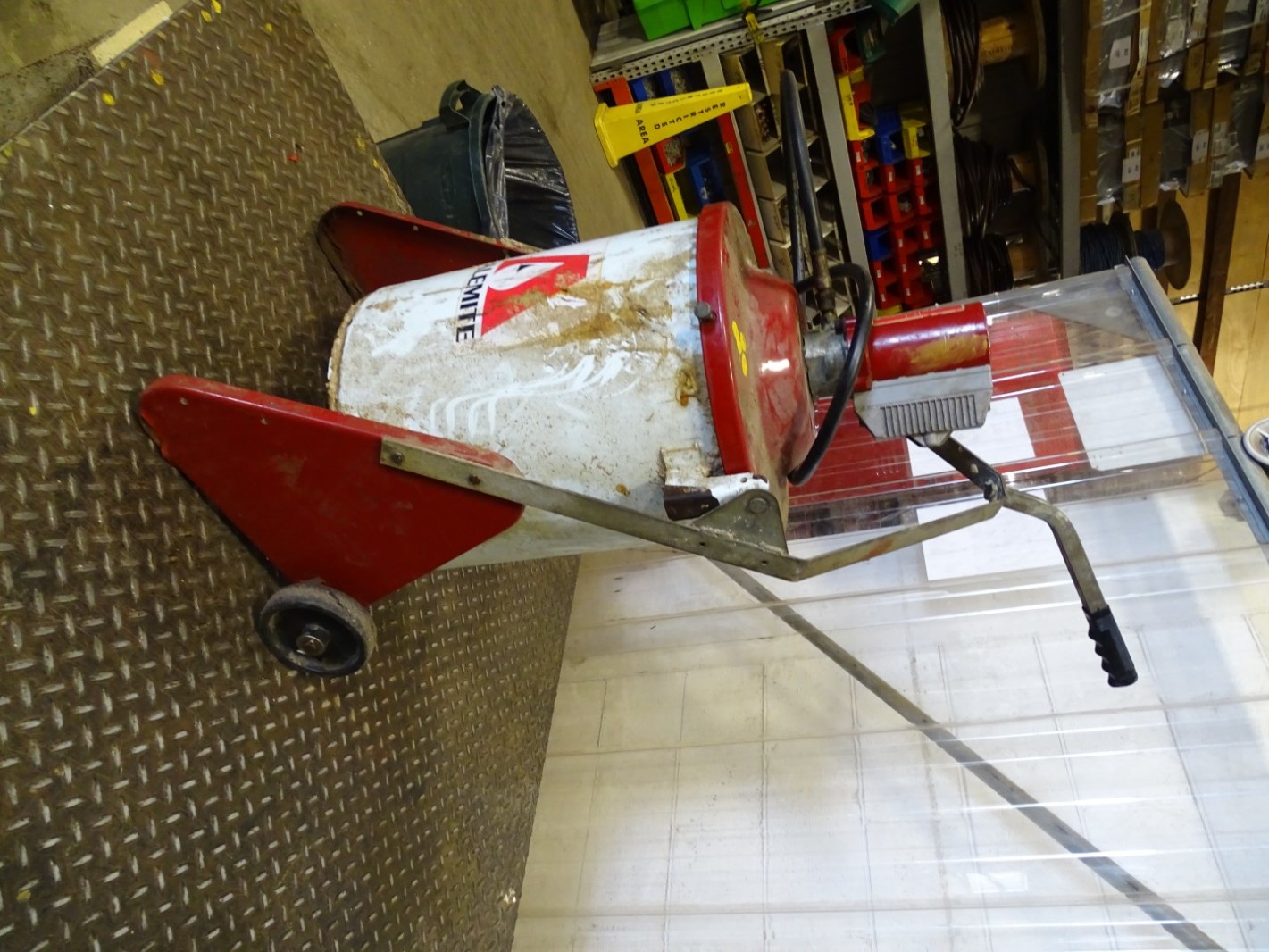 Alemite Pneumatic Grease Pump & Dolly , PML Joseph Fazzio, Incorporated