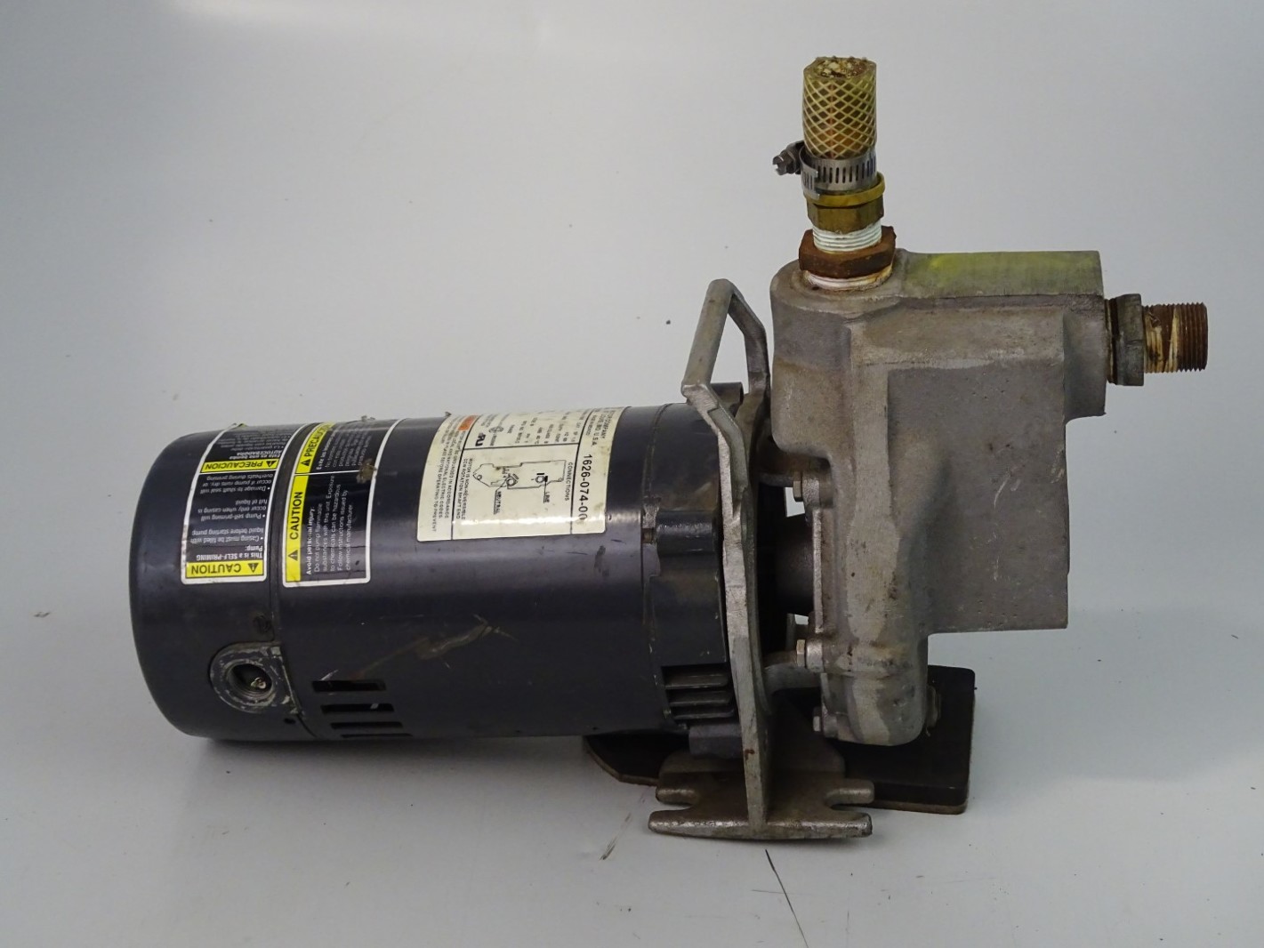 Dayton 1/2HP Utility Centrifugal Pump, 115v , 2P390A 0705 Joseph Fazzio, Incorporated