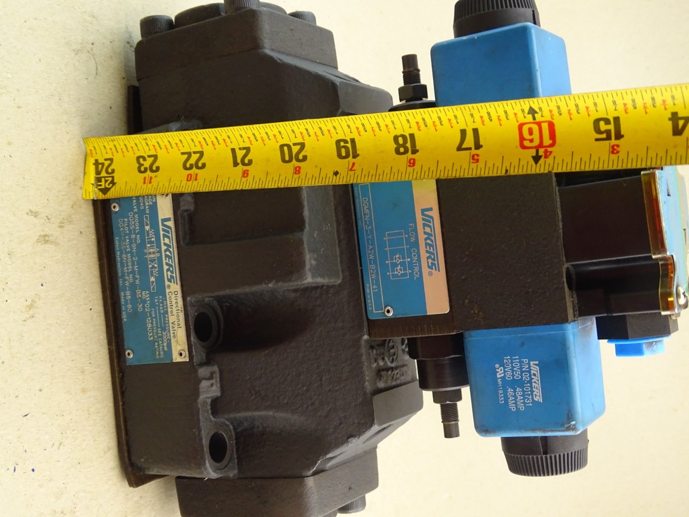 Vickers Directional Control Valve 110v50, 120V60 , DG5S89N2MFWB5
