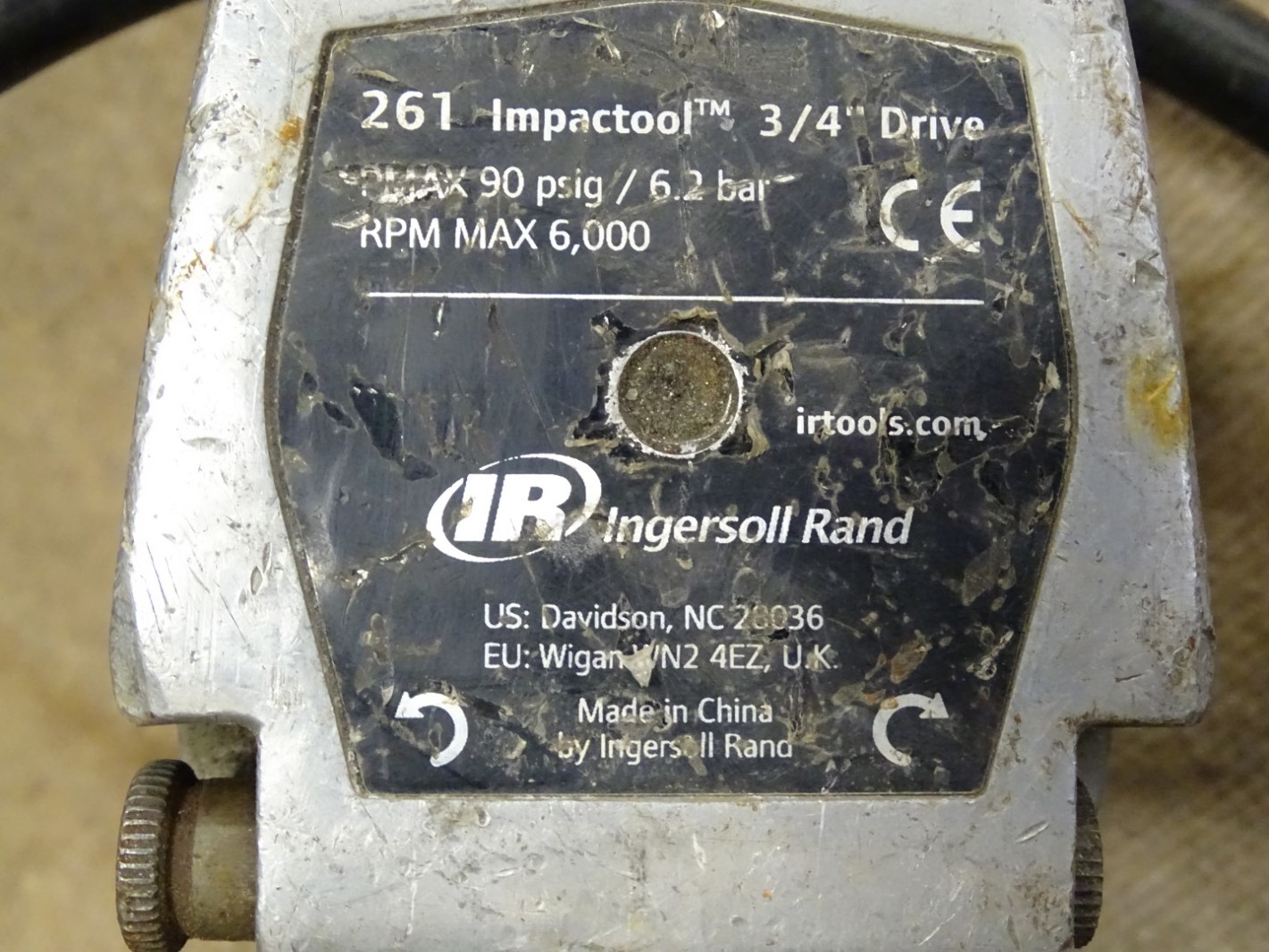 Ingersoll Rand Impactool Pneumatic Air Gun 3/4"Drive , 261 Joseph