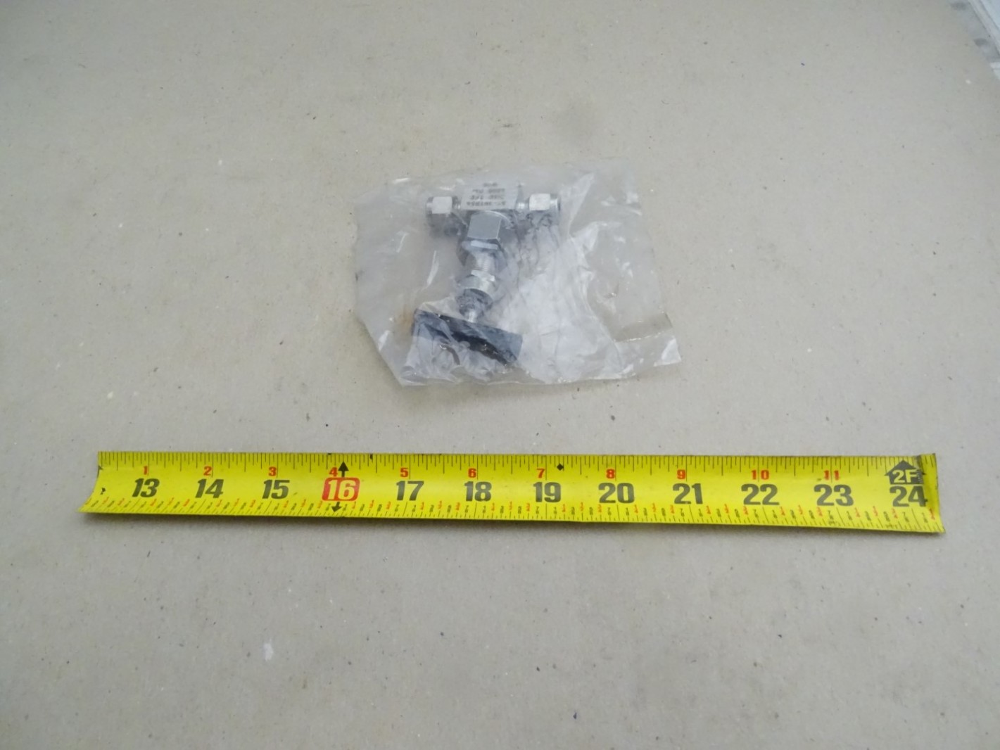 Vanne à pointeau Swagelok en acier inoxydable 316, SS-3N1854