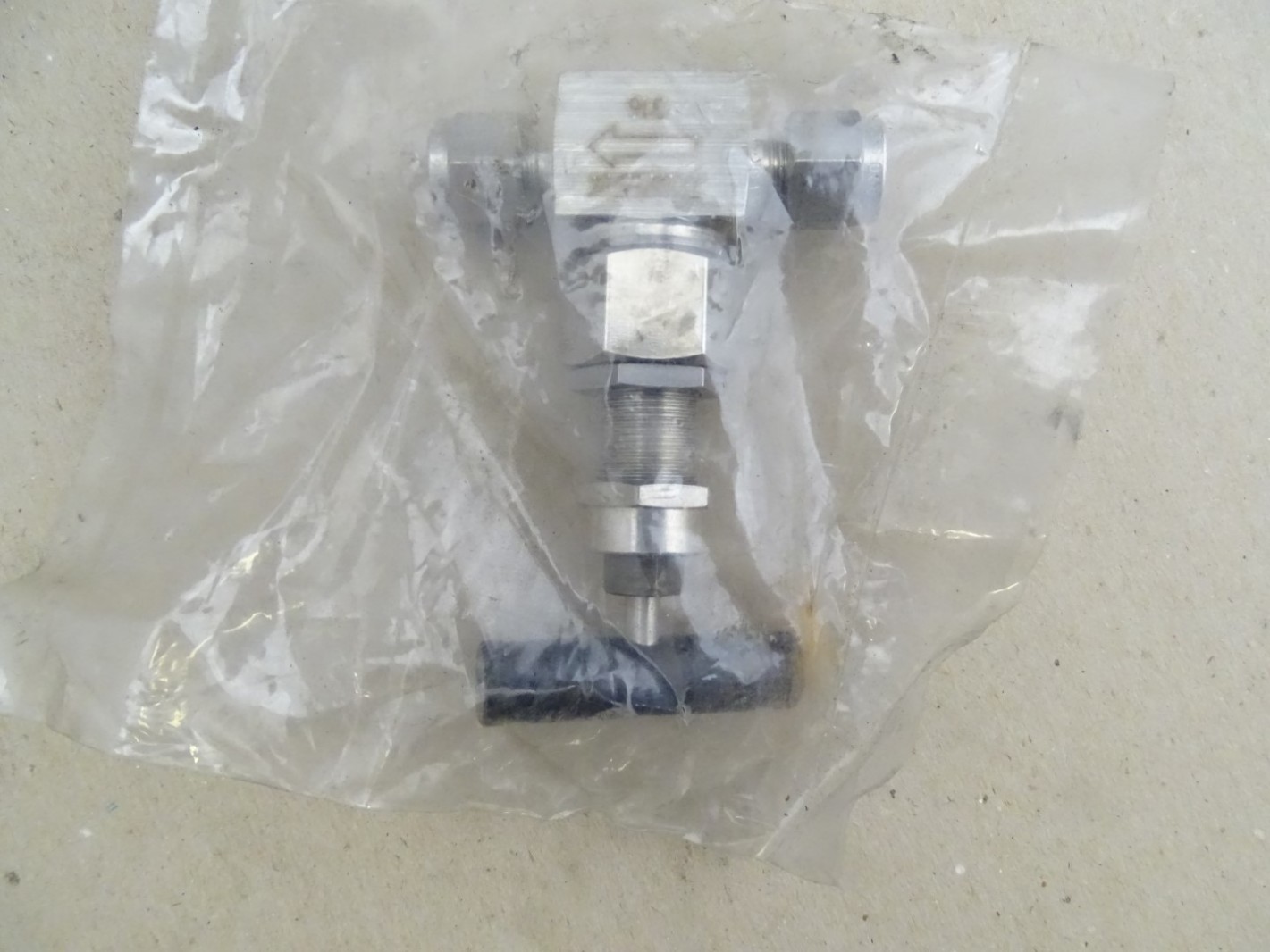 Vanne à pointeau Swagelok en acier inoxydable 316, SS-3N1854