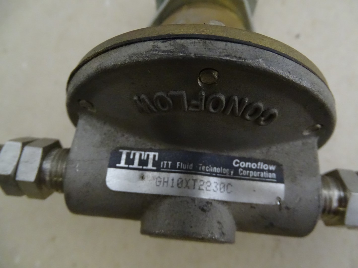 ITT Fluid Technology Regulator Valve , GH10XT2230C Joseph Fazzio