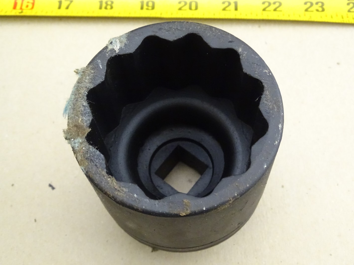 (5) Snapon 12PT Impact Sockets , 3/4 DR. 21/16 2 3/8", GLDH 762