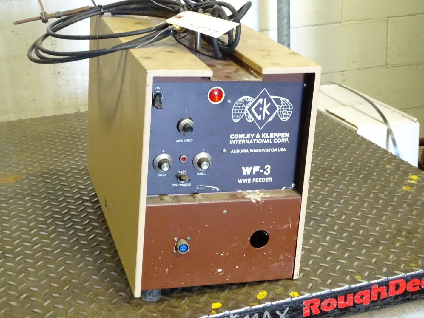 CK Cold Wire Feeder, Tig Welding Filler System , WF3 Joseph Fazzio