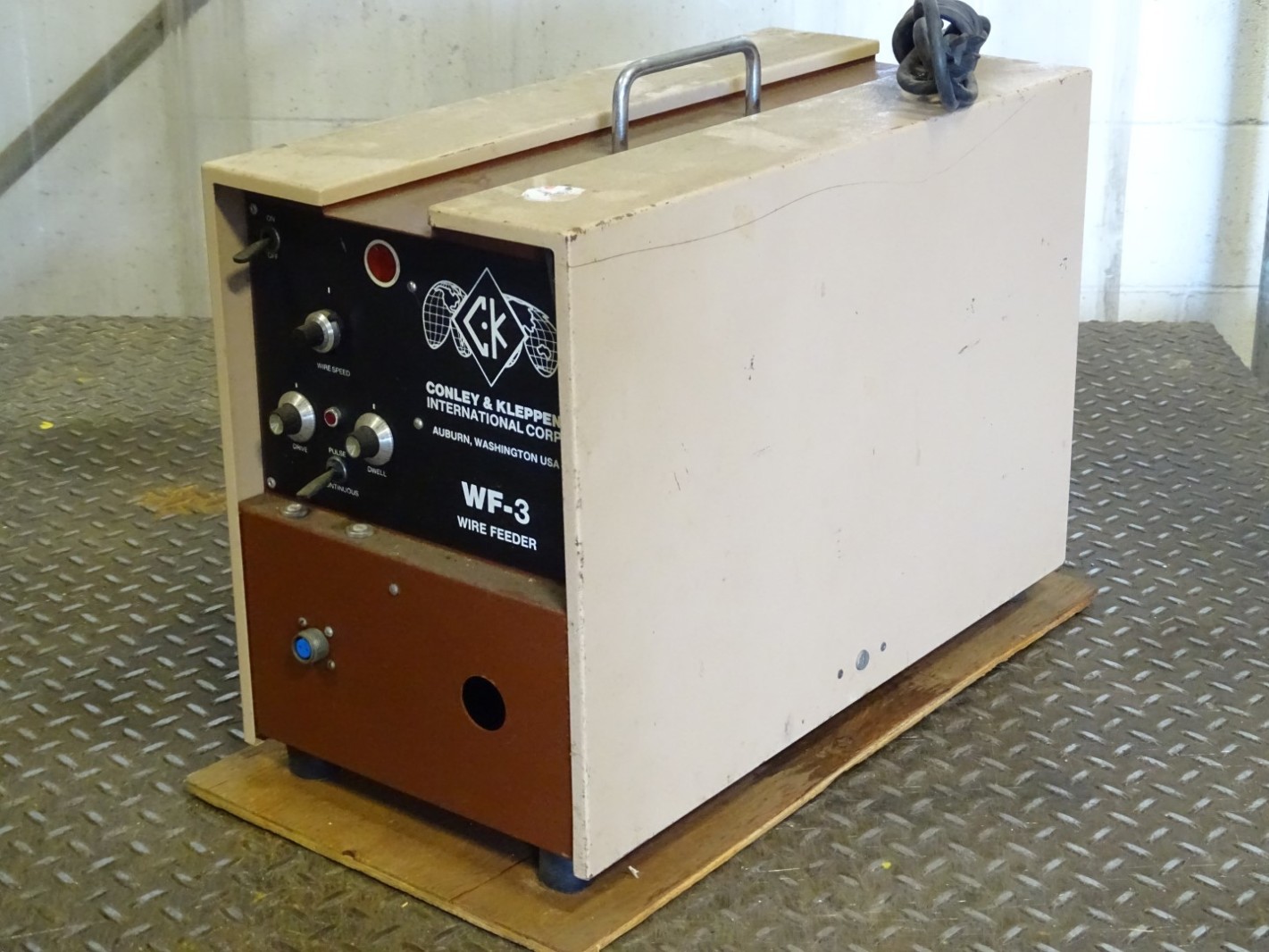 CK Cold Wire Feeder, Tig Welding Filler System , WF3 Joseph Fazzio