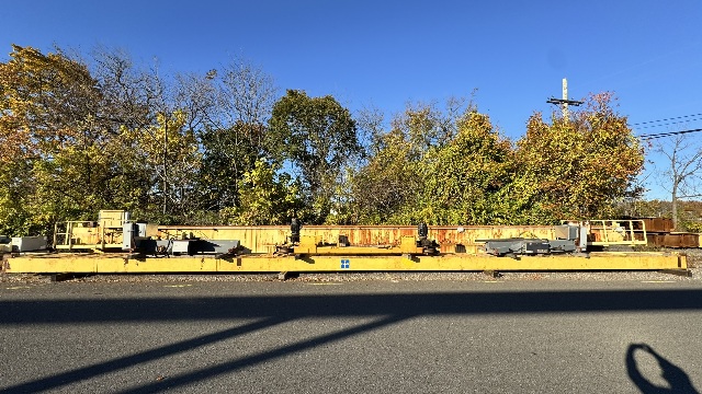 15-TON, 90 FT Span, Double Girder, Top Running Bridge Crane, (2) 7-1/2 Ton Hoist 15-TON, 90 FT Span, Double Girder, Top Running Bridge Crane, (2) 7-1/2 Ton Hoist