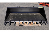 Loflin 84" XHD Low Profile Bucket, with Teeth,  Skid Steer