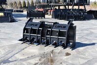 Loflin 84" XHD Vertical Root Rake Grapple, Skid Steer
