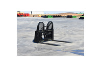 Loflin 72" Forks, Extreme Duty, Hydraulic Adjust, Skid steer Forks