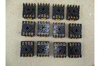 (12) Young Electronics 8-Pin Relay Socket 10A 300V, NDS-8