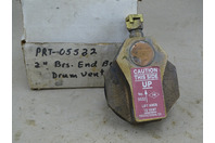 Protectoseal 2" Brass End Bung Drum Vent , Part No. 5522