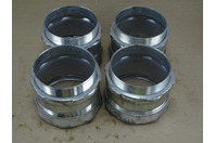 (4) ACP 4" EMT Compression Connectors Zinc Plated Concrete Tight, TW400CS