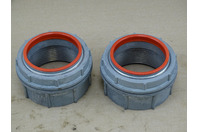 (2) Eaton Myers Scru-Tite 3" Basic Hub Zinc, ST-8