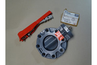 Spears 4" Butterfly Valve w/ Lever Handle Dry Stem CPVC Body, 722311-040C