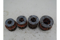 Ridgid Pipe Theader Die Heads 3/4, 3/8, 1/4, & 1/8" , 