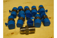 (10) SSP Straight Thread Connector Ultraflare 1/2" JIC 37° Flare, GJ8-8C