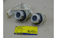 (2) Square D Push Button Black , 9001KR1BH13