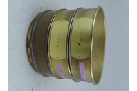  Lot of 2 8" Test Sieves + 1 Pan , 315UM, 400UM