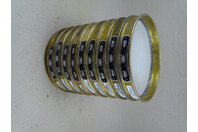 (9) Advantech Lot of 9 USA Standard Testing Sieves 8" , No. 80 - 325
